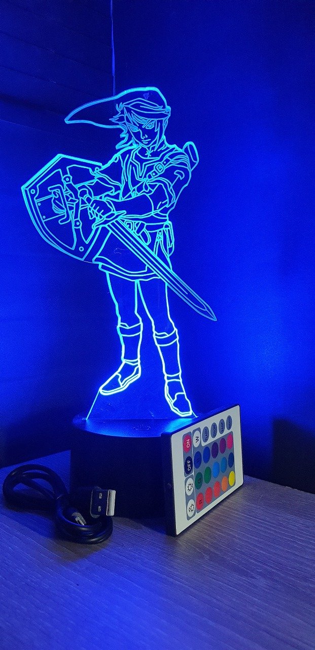 Bouclier Link Bleu - Zelda