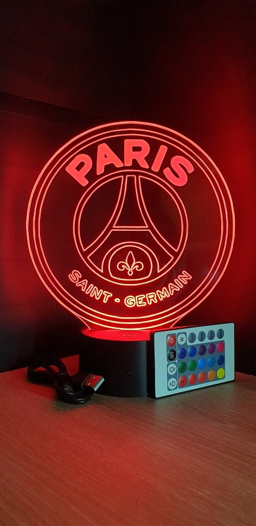 Lampe de chevet FOOT PSG PARIS ST GERMAIN