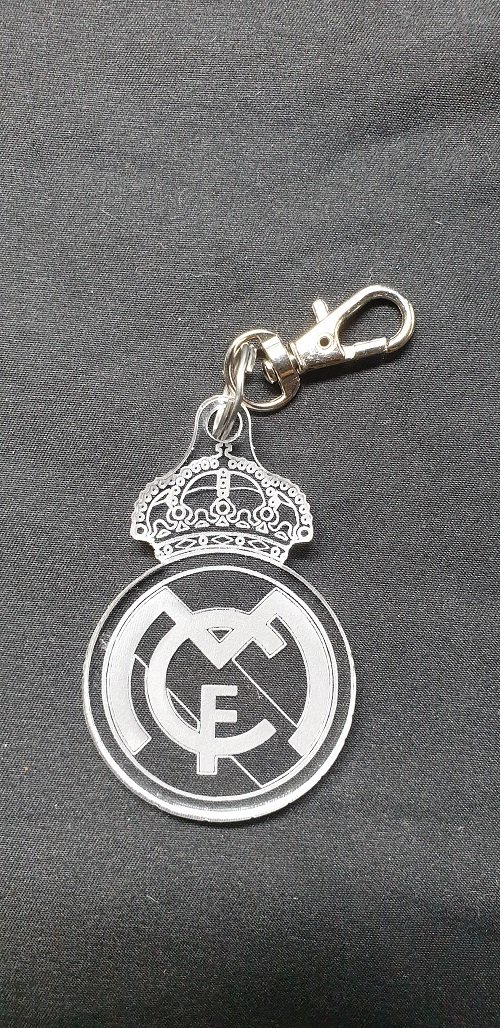 Grav'stylé: Porte-clés Réal de Madrid, liga, foot, cadeau, accroche